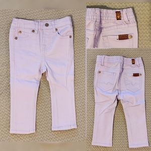 NEW 7 For All Mankind Jeans - girls 12 months